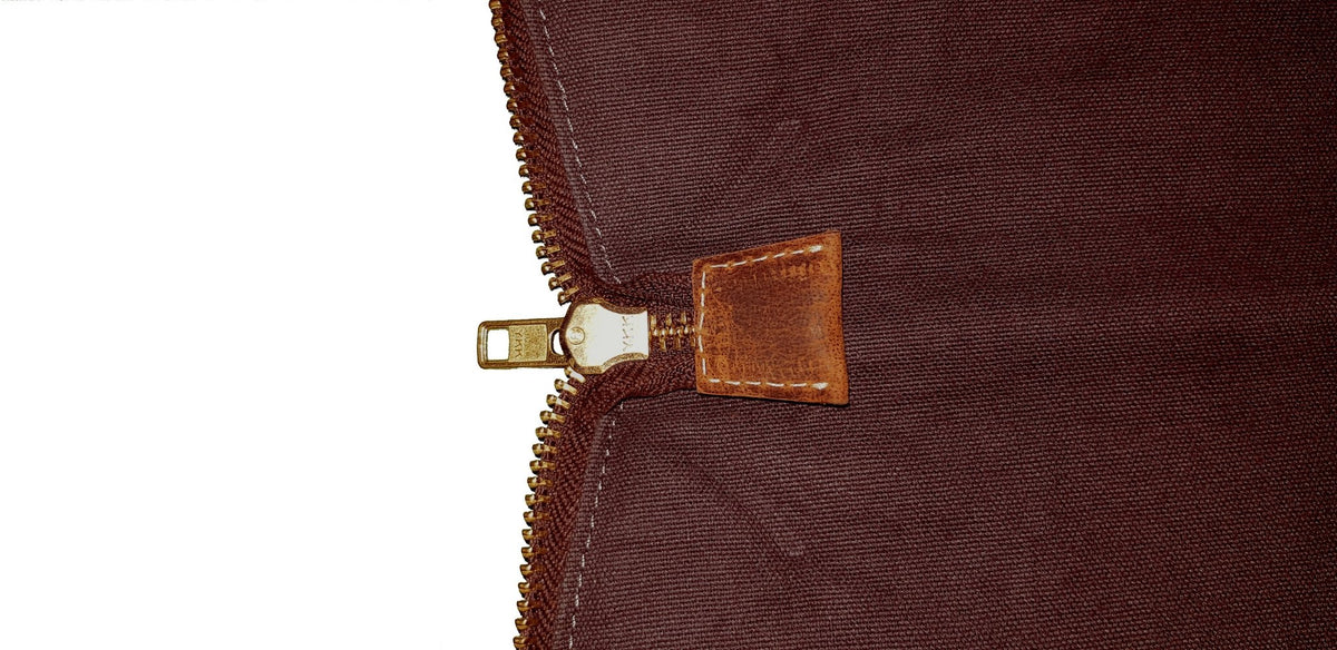 Hunter Series - Leather Rifle Bag - Hide, Wood & Steel - Large YKK Zipper