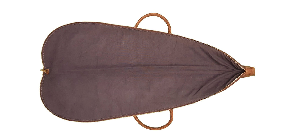 Hunter Series - Leather Rifle Bag - Hide, Wood & Steel - Inside Cotton Lining